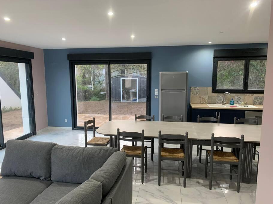 Villa Piscine/Spa Prive Interieur 33° Zoo De La Fleche 24H Du Mans 외부 사진