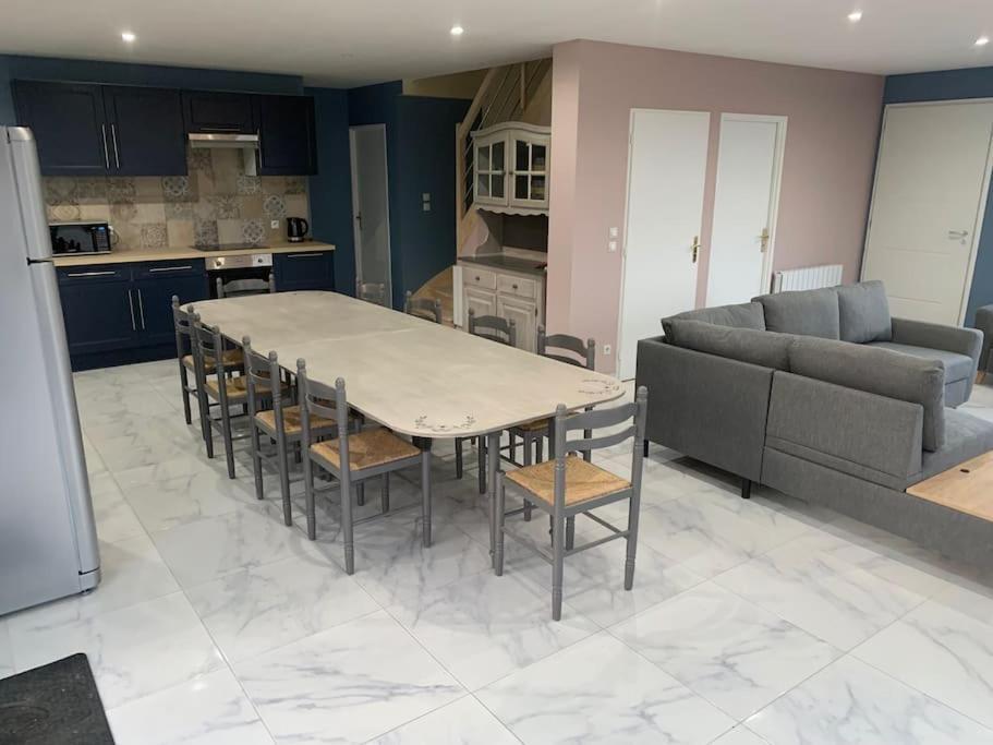 Villa Piscine/Spa Prive Interieur 33° Zoo De La Fleche 24H Du Mans 외부 사진