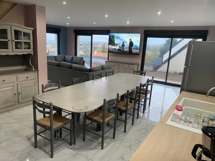 Villa Piscine/Spa Prive Interieur 33° Zoo De La Fleche 24H Du Mans 외부 사진