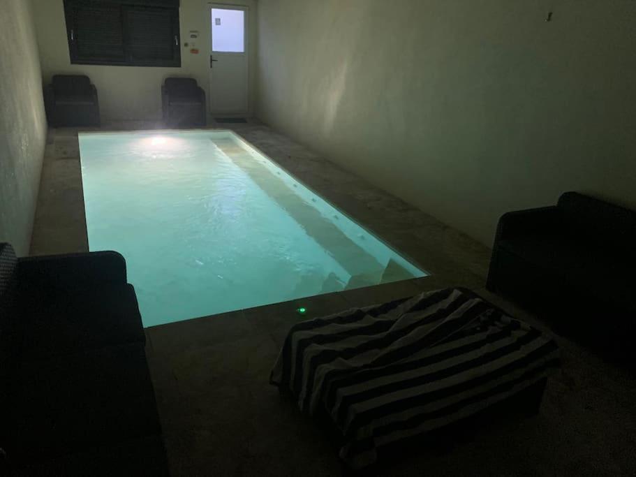 Villa Piscine/Spa Prive Interieur 33° Zoo De La Fleche 24H Du Mans 외부 사진